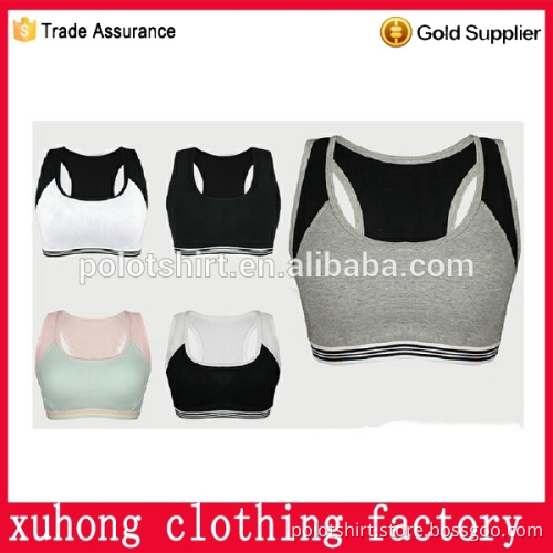 color combination OEM service yoga wear sports bra
